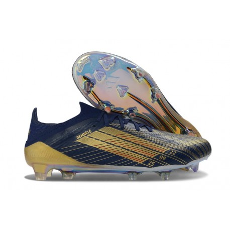 Zapatillas de Fútbol adidas F50 Elite FG Negro Dorado