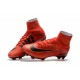 Botas de Fútbol Nuevo Nike Mercurial Superfly V FG ACC Rojo Negro