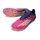Zapatillas de Fútbol adidas F50 Elite FG Rosa Morado Blanco