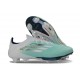 Botas adidas F50+ Elite FG Verde Plateado Blanco