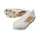 Botas adidas F50+ Elite FG Blanco Dorada