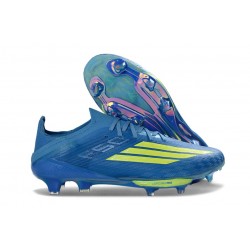 Botas adidas F50+ Elite FG Azul Amarillo