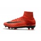 Botas de Fútbol Nuevo Nike Mercurial Superfly V FG ACC Rojo Negro