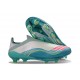 Botas adidas F50+ LL FG X Messi Ftwr Blanco Rosa Lúcido Flash Agua