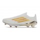 Botas de fútbol adidas F50+ LL FG Bianco Dorada