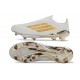 Botas de fútbol adidas F50+ LL FG Bianco Dorada