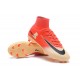 Botas de Fútbol Nuevo Nike Mercurial Superfly V FG ACC Rojo Oro