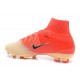 Botas de Fútbol Nuevo Nike Mercurial Superfly V FG ACC Rojo Oro