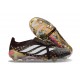 adidas Predator 26 Elite Foldover Tongue FG Negro Dorado Blanco