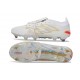 adidas Predator 26 Elite Foldover Tongue FG Blanco Dorada