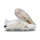 adidas Predator 26 Elite Foldover Tongue FG Blanco Dorada