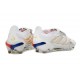 adidas Predator 26 Elite Foldover Tongue FG Blanco Dorada