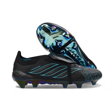 adidas Predator 26 Elite Foldover Tongue FG Negro Azul