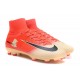 Botas de Fútbol Nuevo Nike Mercurial Superfly V FG ACC Rojo Oro