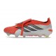 adidas Predator 26 Elite Foldover Tongue FG Rojo Lúcido Negro Ftwr Blanco