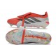 adidas Predator 26 Elite Foldover Tongue FG Rojo Lúcido Negro Ftwr Blanco
