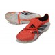 adidas Predator 26 Elite Foldover Tongue FG Rojo Lúcido Negro Ftwr Blanco