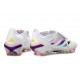 adidas Predator 26 Elite Foldover Tongue FG Blanco Rosa