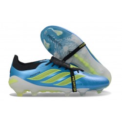 adidas Predator 26 Elite Foldover Tongue FG Rayo Azul Team Amarillo Solar