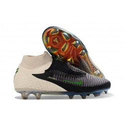 Botas De Fútbol Nike Phantom 6 Elite High FG Fantasma Negro