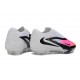 Botas de Futbol Nike Phantom 6 Elite Low FG Blanco Rosa Negro