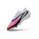 Botas de Futbol Nike Phantom 6 Elite Low FG Blanco Rosa Negro