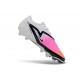 Botas de Futbol Nike Phantom 6 Elite Low FG Blanco Rosa Negro