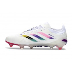 Zapatillas de Fútbol adidas Predator Elite FG Blanco Rosa