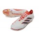 Zapatillas de Fútbol adidas Predator Elite FG Blanco Rojo Negro