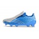adidas F50 Elite FG Spider Azulbird Plateado Metálico Ftw Blanco