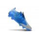 adidas F50 Elite FG Spider Azulbird Plateado Metálico Ftw Blanco