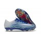 Botas de Fútbol Nike Mercurial Vapor 17 Elite FG Azul Blanco Plateada