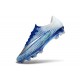 Botas de Fútbol Nike Mercurial Vapor 17 Elite FG Azul Blanco Plateada