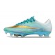 Botas de Fútbol Nike Mercurial Vapor 17 Elite FG Verde Plateada