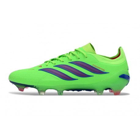 Zapatillas de Fútbol adidas Predator Elite FG Verde Azul