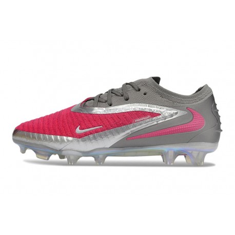 Botas de Futbol Nike Phantom 6 Elite Low FG Rosa / Plata / Gris
