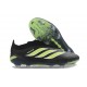 Botines de Futbol adidas Predator LL Elite FG Negro Verde