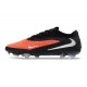 Botas de Futbol Nike Phantom 6 Elite Low FG Rojo Negro Plateado