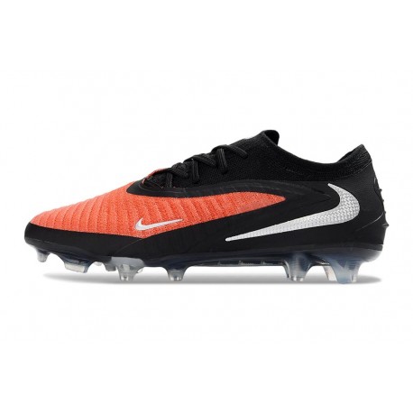 Botas de Futbol Nike Phantom 6 Elite Low FG Rojo Negro Plateado