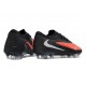 Botas de Futbol Nike Phantom 6 Elite Low FG Rojo Negro Plateado