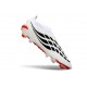 Botines de Futbol adidas Predator LL Elite FG Blanco Negro Rojo