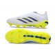 Botines de Futbol adidas Predator LL Elite FG Blanco Azul Amarillo