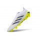 Botines de Futbol adidas Predator LL Elite FG Blanco Azul Amarillo