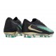 Botas de Futbol Nike Phantom 6 Elite Low FG Verde Negro Dorada