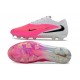 Botas de Futbol Nike Phantom 6 Elite Low FG Rosa Blanco Negro