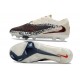 Botas de Futbol Nike Phantom 6 Elite Low FG Crema Burdeos Rojo