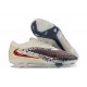 Botas de Futbol Nike Phantom 6 Elite Low FG Crema Burdeos Rojo