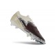 Botas de Futbol Nike Phantom 6 Elite Low FG Crema Burdeos Rojo