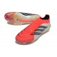Botines adidas Predator LL Elite FG Rojo Lúcido Negro Ftwr Blanco
