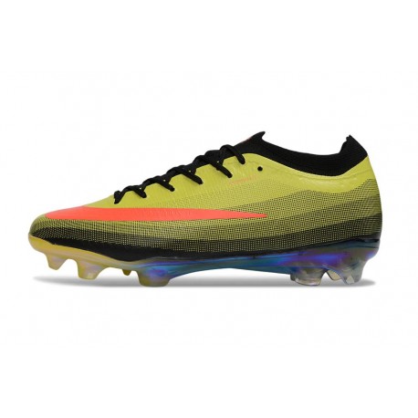 Zapatillas Nike Zoom Mercurial Vapor XVII Elite FG Amarillo Negro Rojo